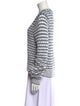 Veronica Beard Striped V-Neck Sweater