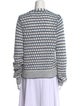 Veronica Beard Striped V-Neck Sweater