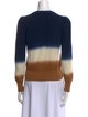 Veronica Beard Striped V-Neck Sweater