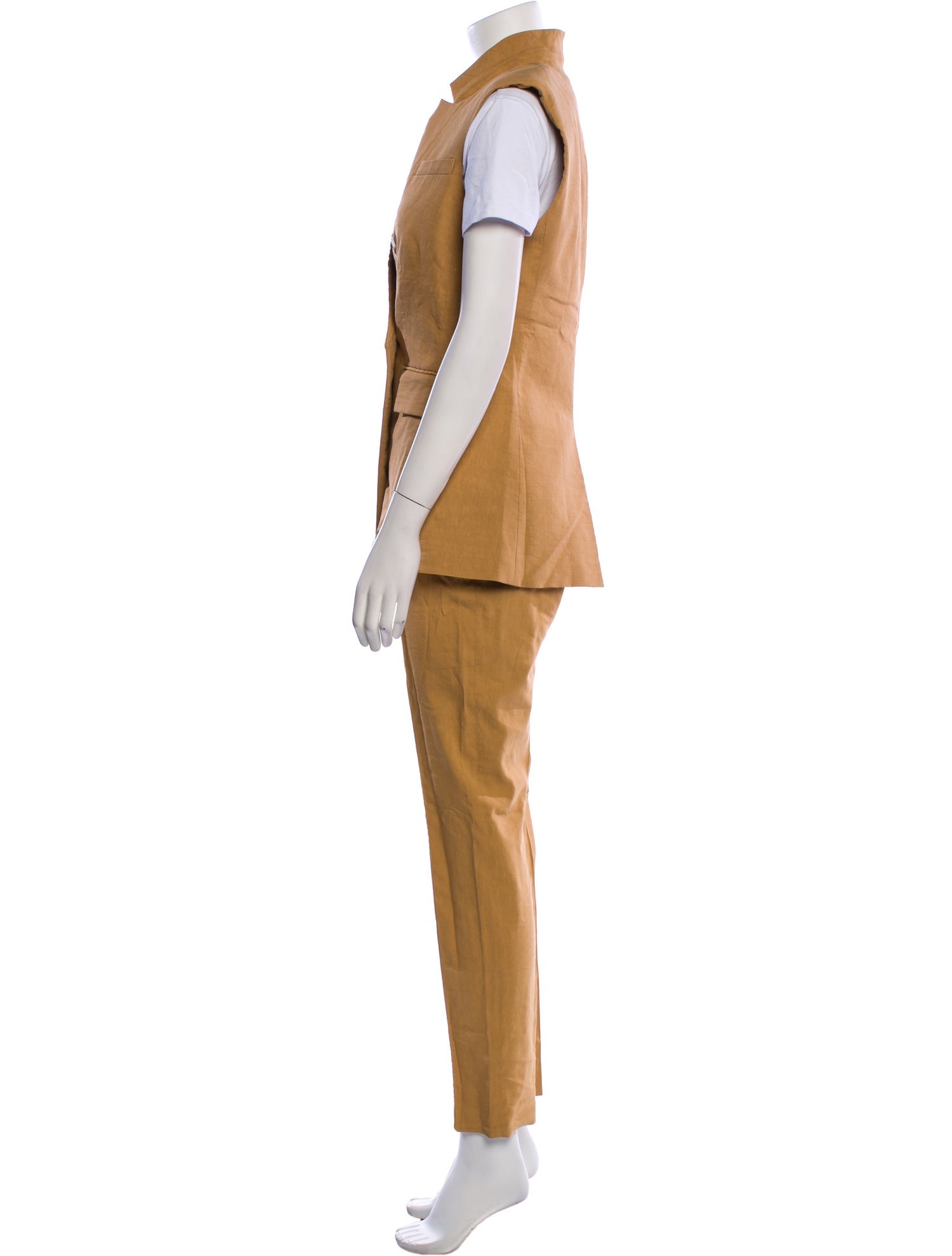 Veronica Beard Amika Linen Pantsuit