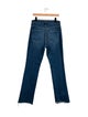 Veronica Beard High-Rise Straight Leg Jeans