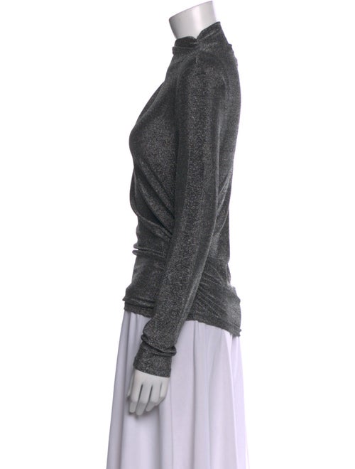 Veronica Beard Cowl Neck Long Sleeve Sweatshirt