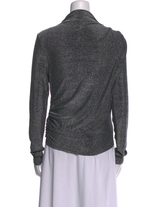 Veronica Beard Cowl Neck Long Sleeve Sweatshirt