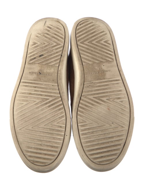 Veronica Beard Suede Animal Print Sneakers