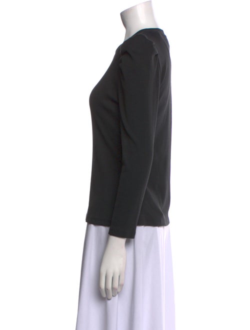 Veronica Beard Crew Neck Long Sleeve Top