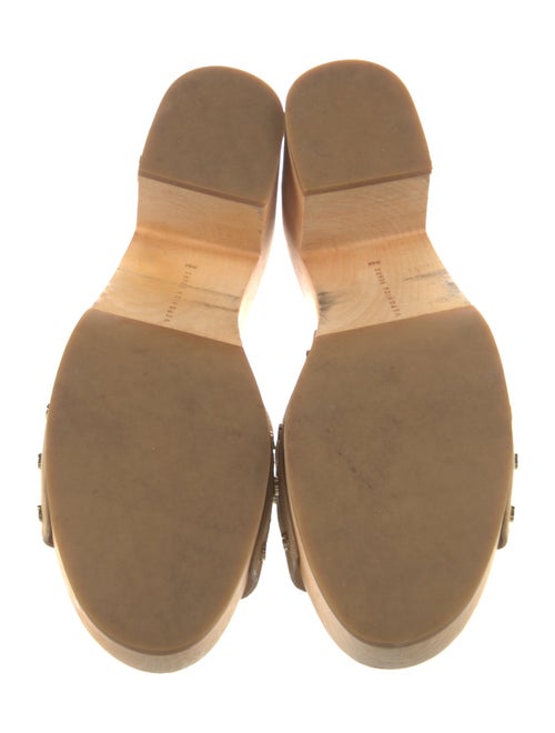 Veronica Beard Suede Studded Accents Slides