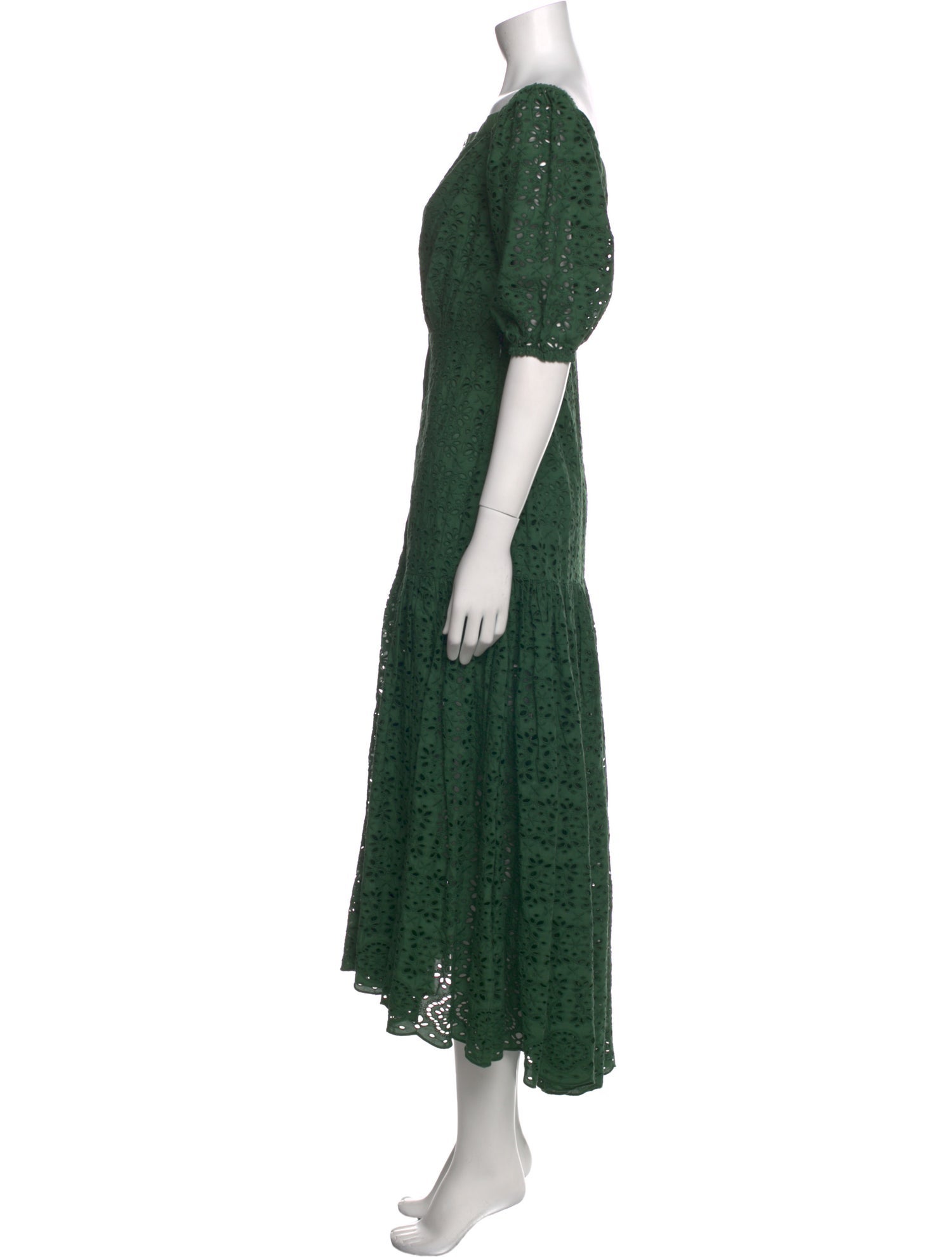 Veronica Beard Square Neckline Long Dress