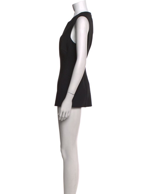 Veronica Beard Crew Neck Mini Dress