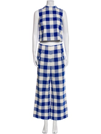 Veronica Beard Printed Pant Set