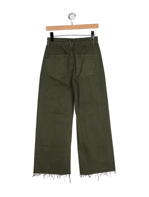 Veronica Beard High-Rise Wide Leg Jeans