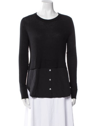 Veronica Beard Wool Scoop Neck Sweater