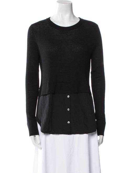 Veronica Beard Wool Scoop Neck Sweater