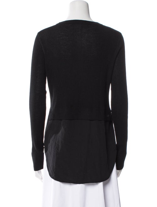 Veronica Beard Wool Scoop Neck Sweater