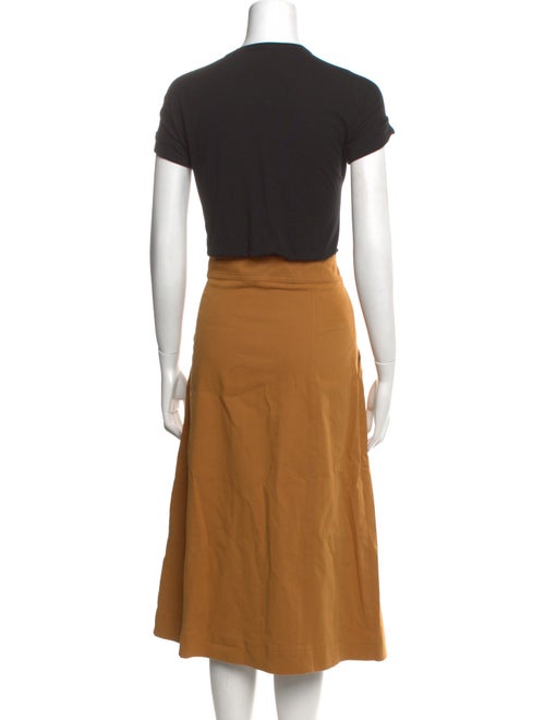 Veronica Beard Crew Neck Midi Length Dress