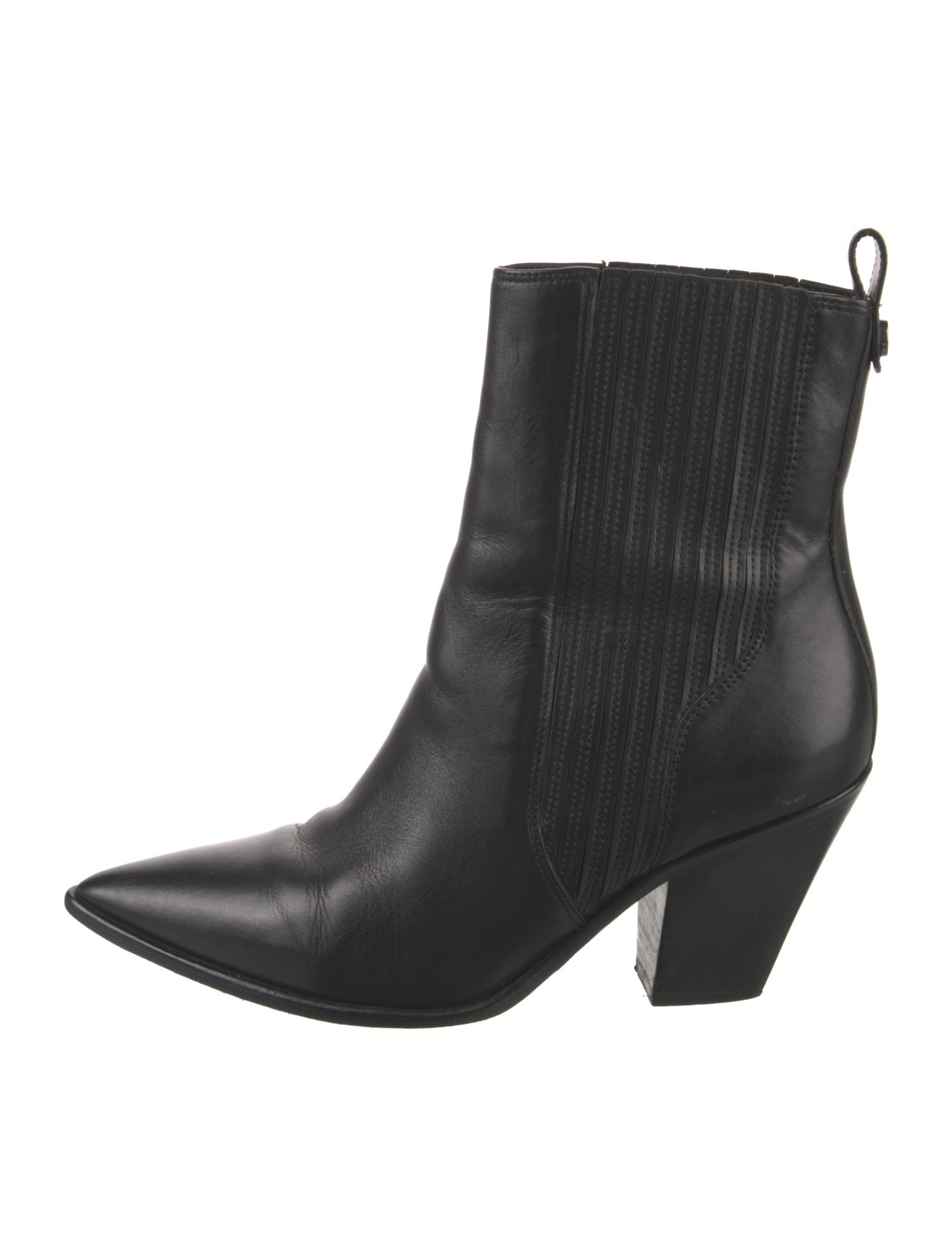 Veronica Beard Leather Chelsea Boots