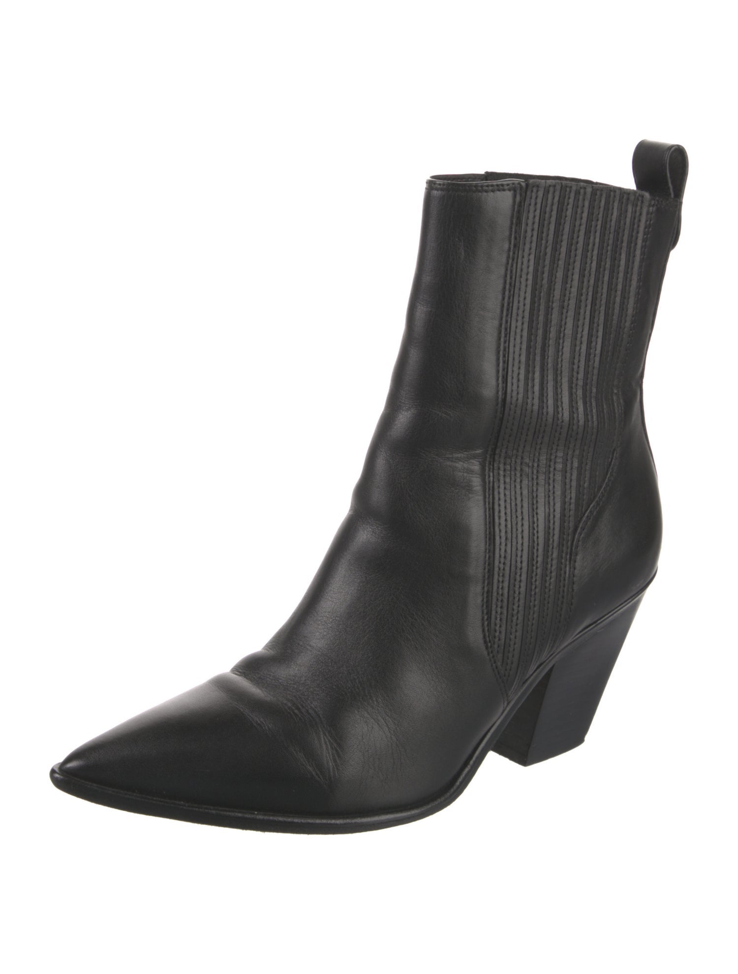 Veronica Beard Leather Chelsea Boots