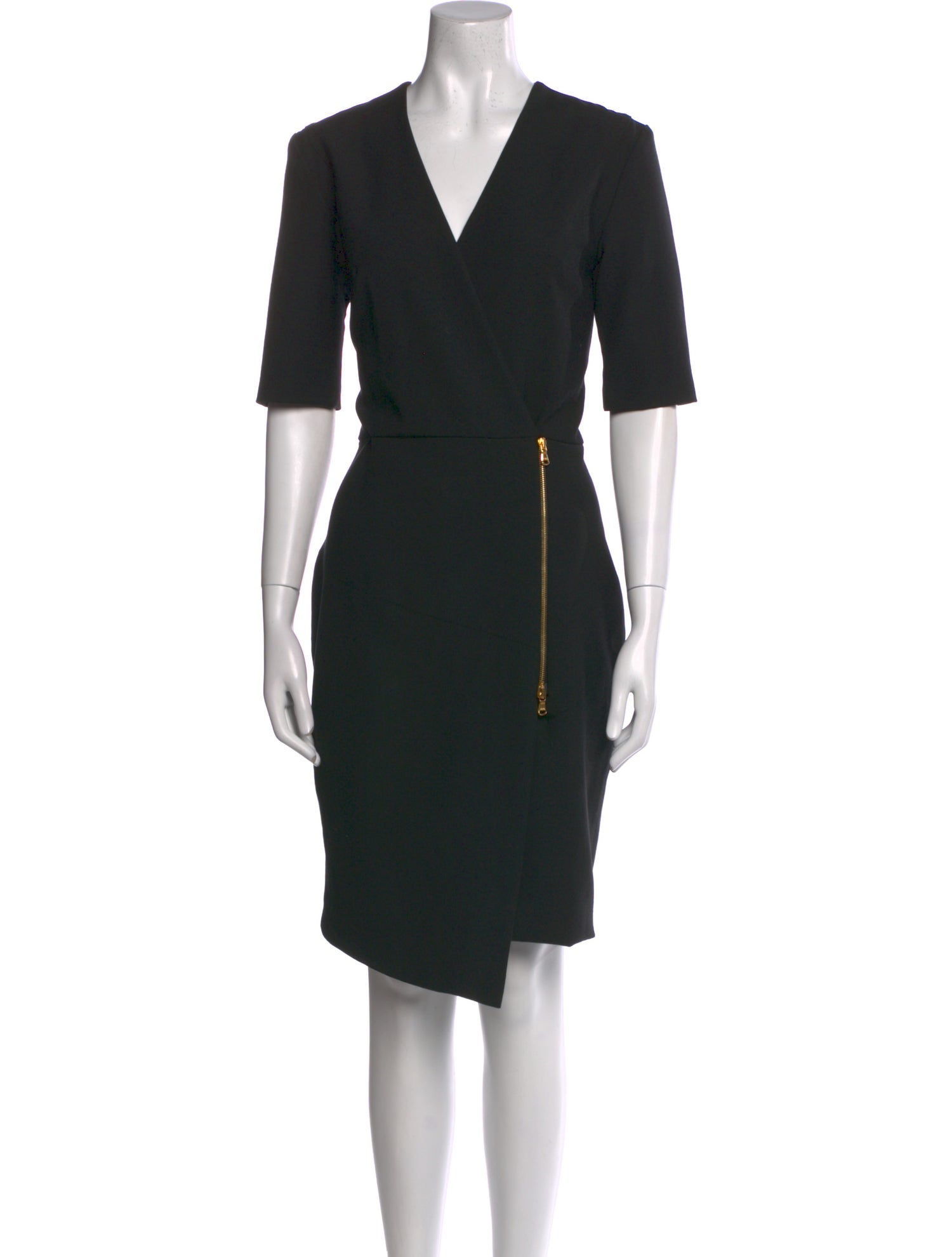 Veronica Beard V-Neck Midi Length Dress