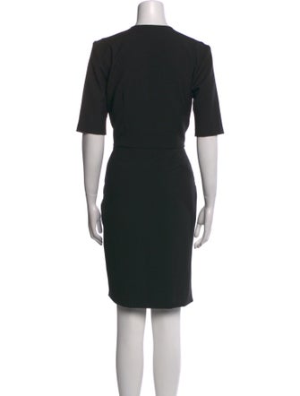 Veronica Beard V-Neck Midi Length Dress