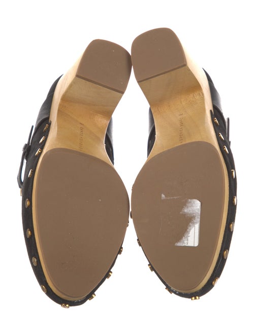 Veronica Beard Suede Studded Accents Slides