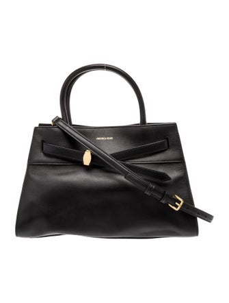 Veronica Beard Leather Top Handle Bag