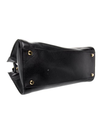 Veronica Beard Leather Top Handle Bag