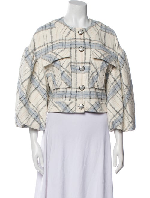 Veronica Beard Printed Evening Jacket