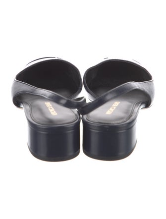 Veronica Beard Leather Slingback Pumps