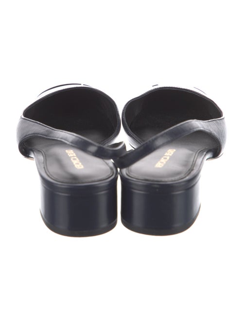 Veronica Beard Leather Slingback Pumps