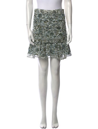Veronica Beard Silk Mini Skirt