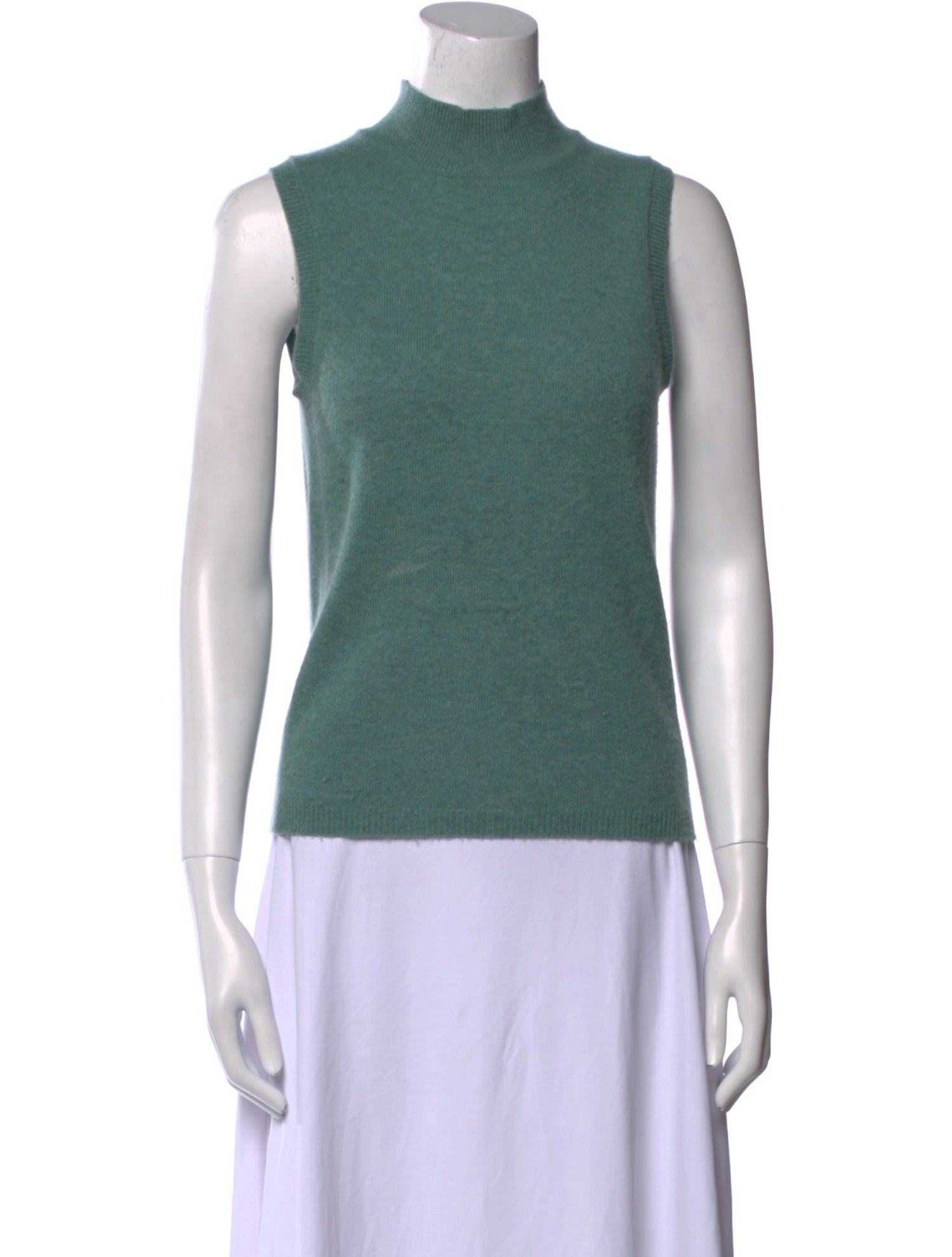 Veronica Beard Cashmere Mock Neck Top