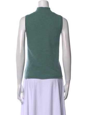 Veronica Beard Cashmere Mock Neck Top