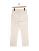 Veronica Beard High-Rise Straight Leg Jeans