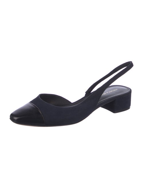 Veronica Beard Suede Slingback Flats
