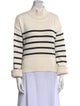 Veronica Beard Striped Turtleneck Sweater