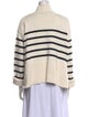 Veronica Beard Striped Turtleneck Sweater