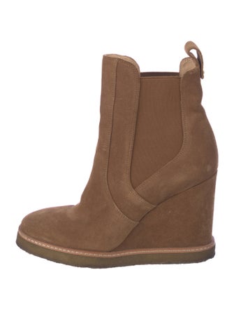 Veronica Beard Suede Chelsea Boots
