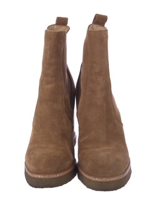 Veronica Beard Suede Chelsea Boots