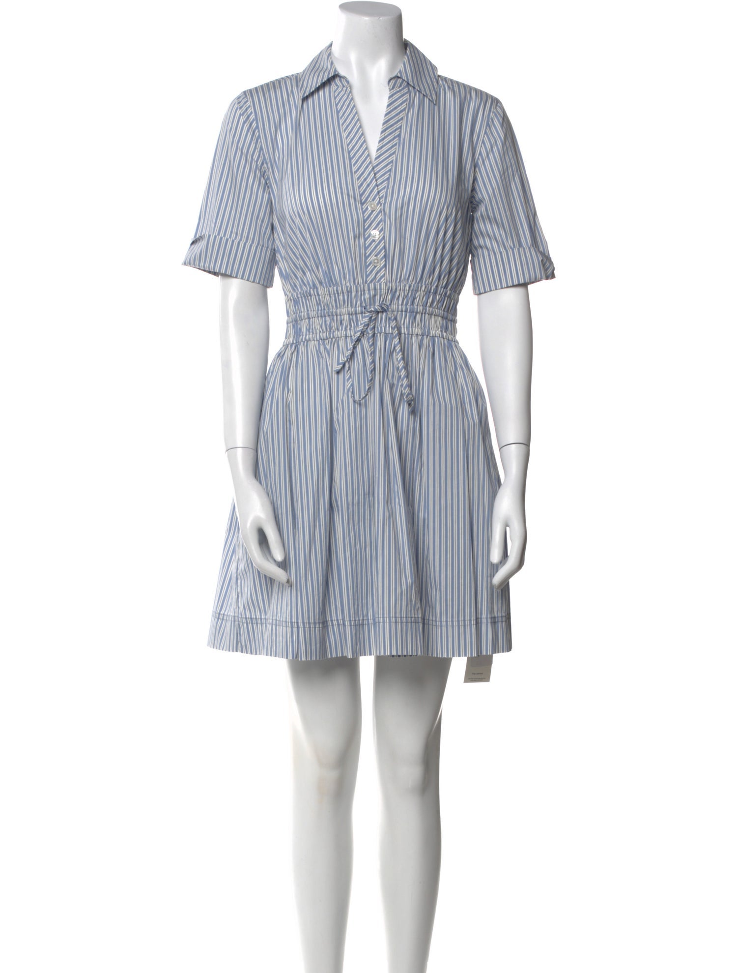 Veronica Beard Striped Mini Dress