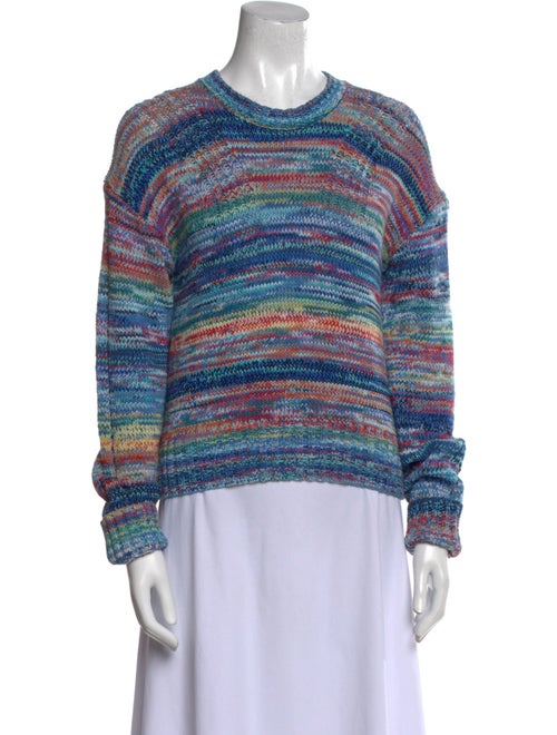 Veronica Beard Striped Crew Neck Sweater