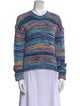 Veronica Beard Striped Crew Neck Sweater