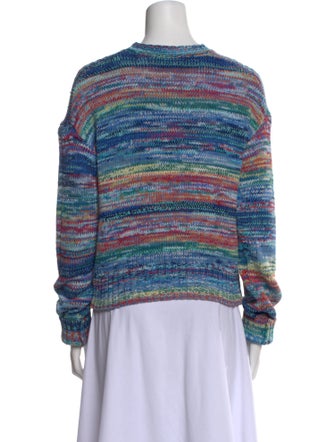 Veronica Beard Striped Crew Neck Sweater