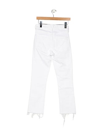 Veronica Beard High-Rise Straight Leg Jeans