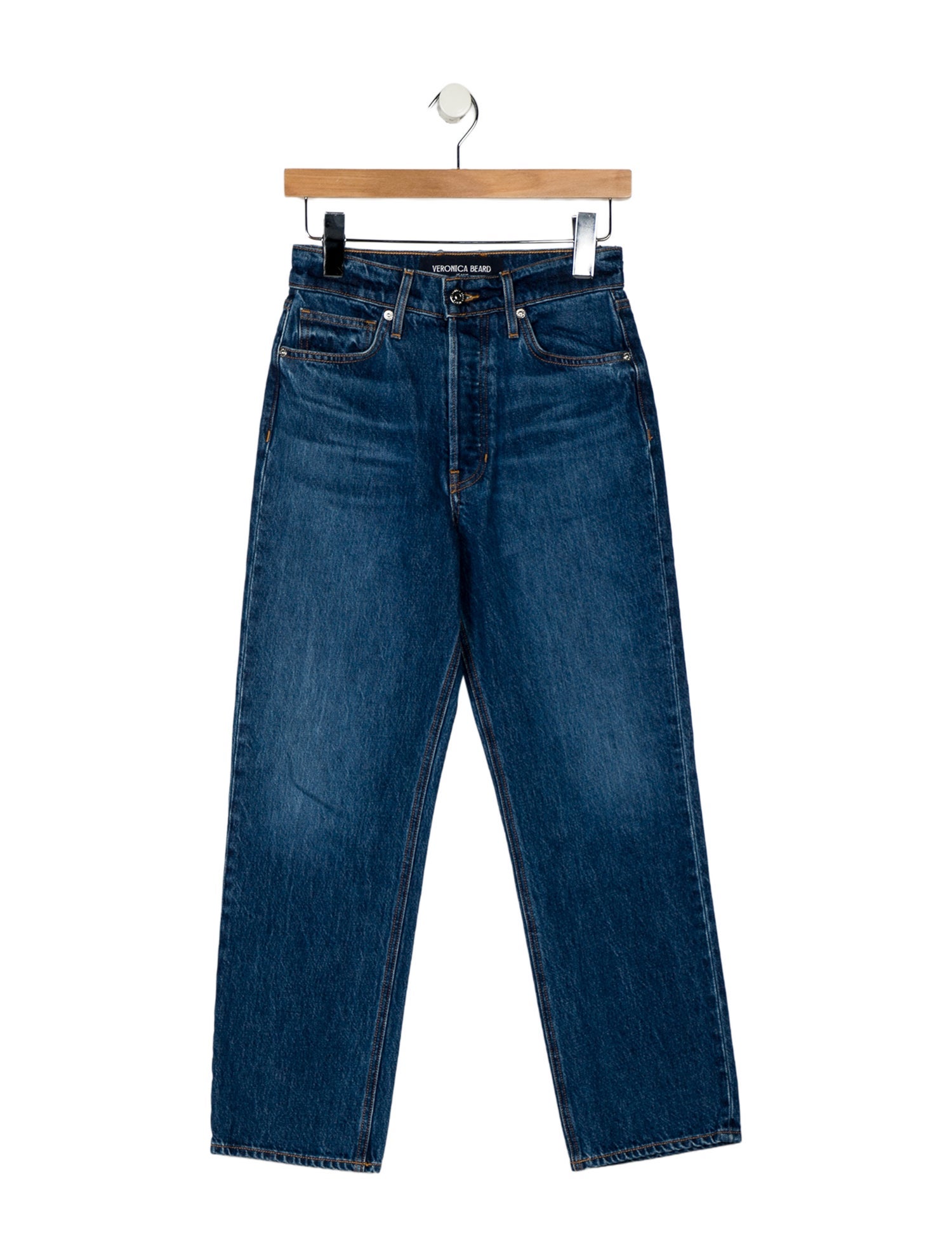 Veronica Beard High-Rise Straight Leg Jeans w/ Tags
