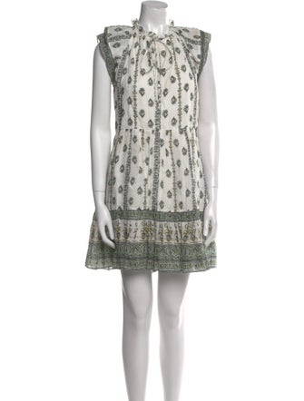 Veronica Beard Printed Mini Dress