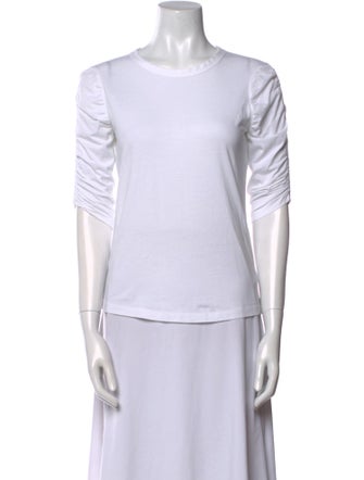 Veronica Beard Crew Neck Short Sleeve T-Shirt