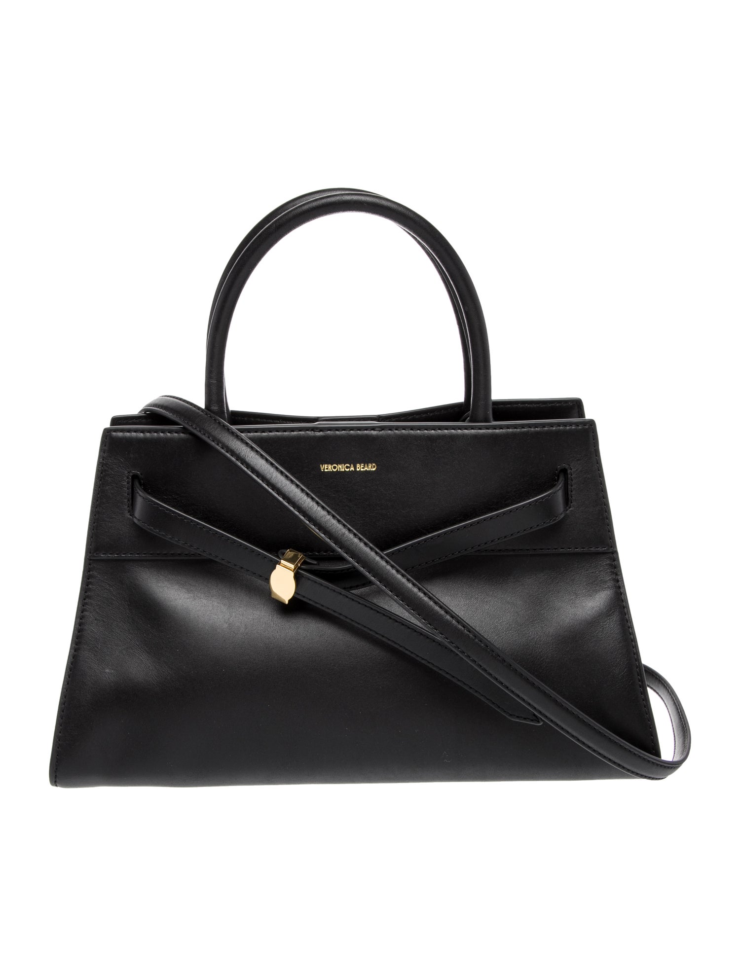 Veronica Beard Leather Top Handle Bag