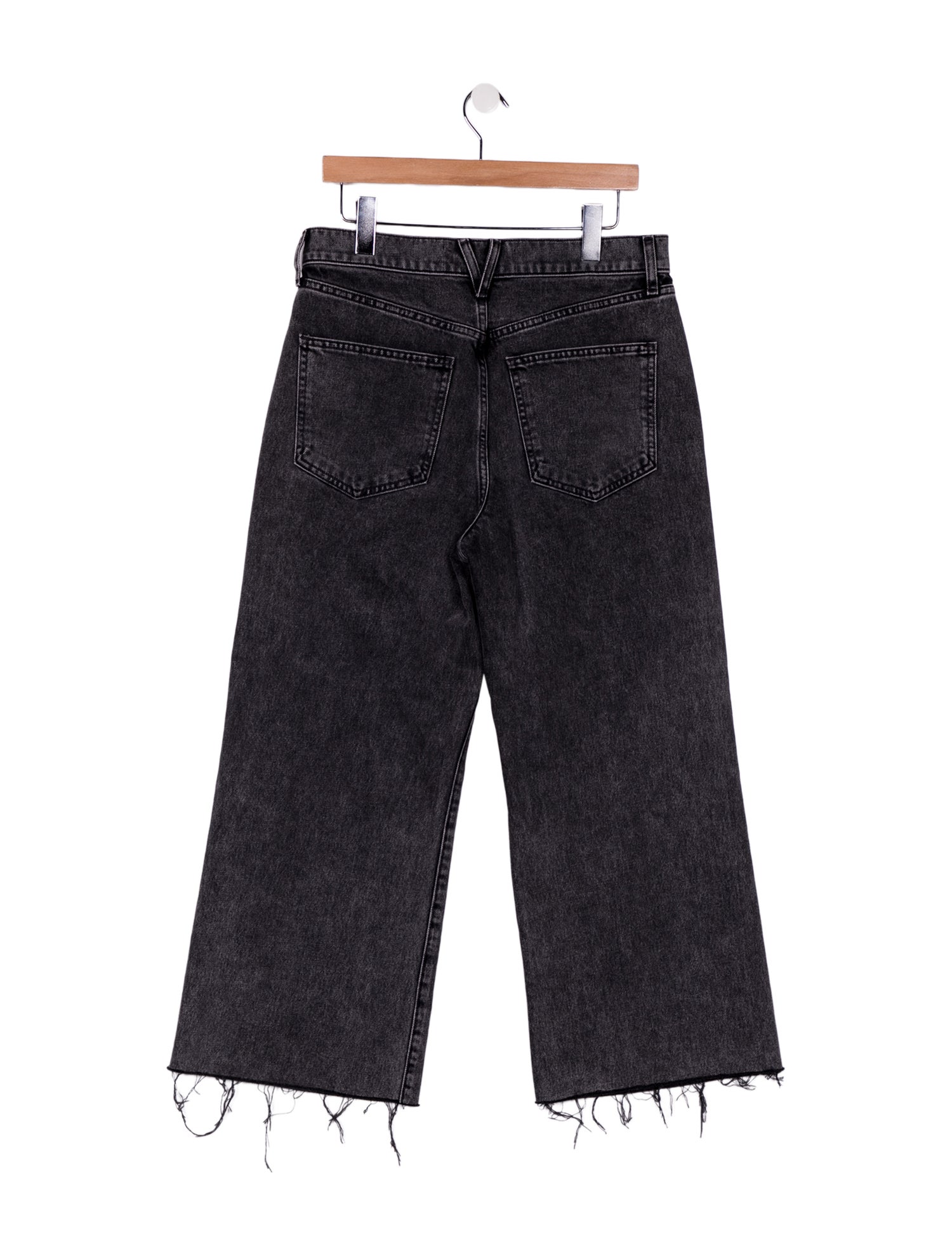 Veronica Beard High-Rise Wide Leg Jeans