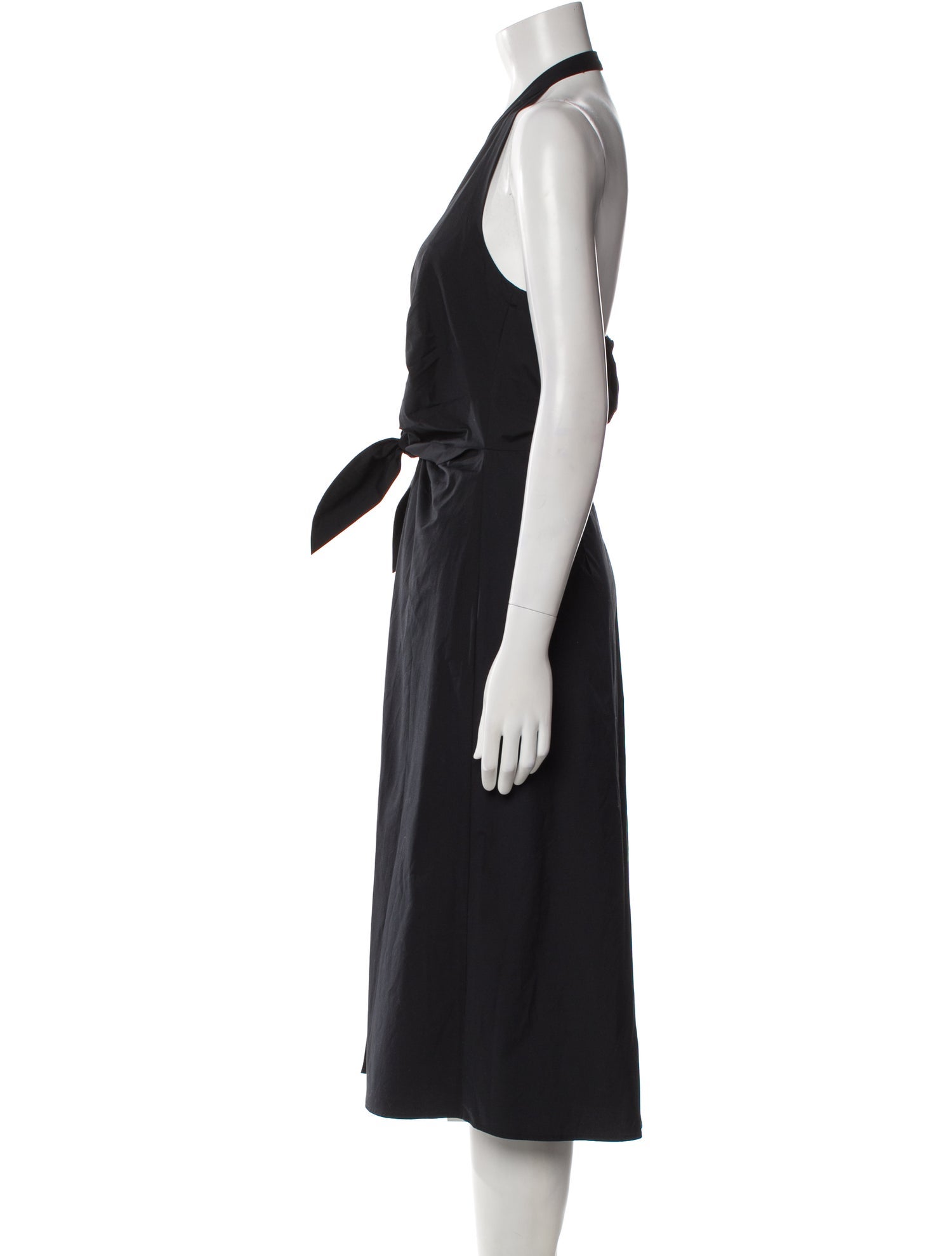 Veronica Beard Halterneck Knee-Length Dress