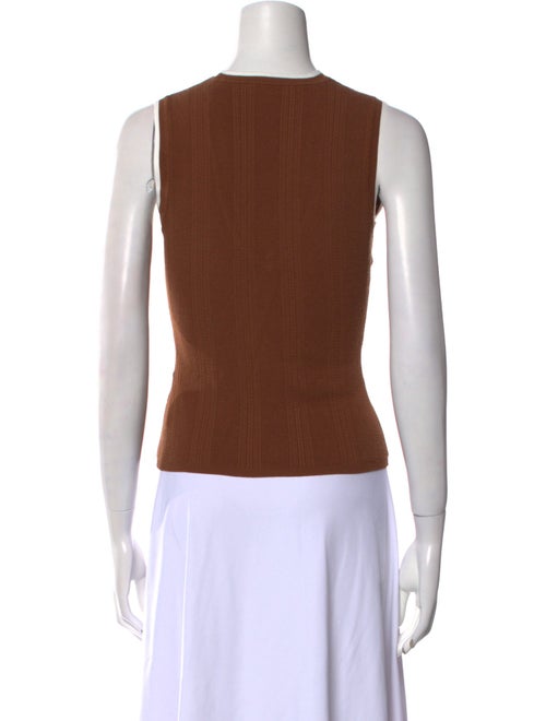 Veronica Beard V-Neck Sleeveless Top