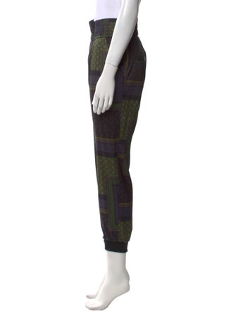 Veronica Beard Printed Skinny Leg Pants